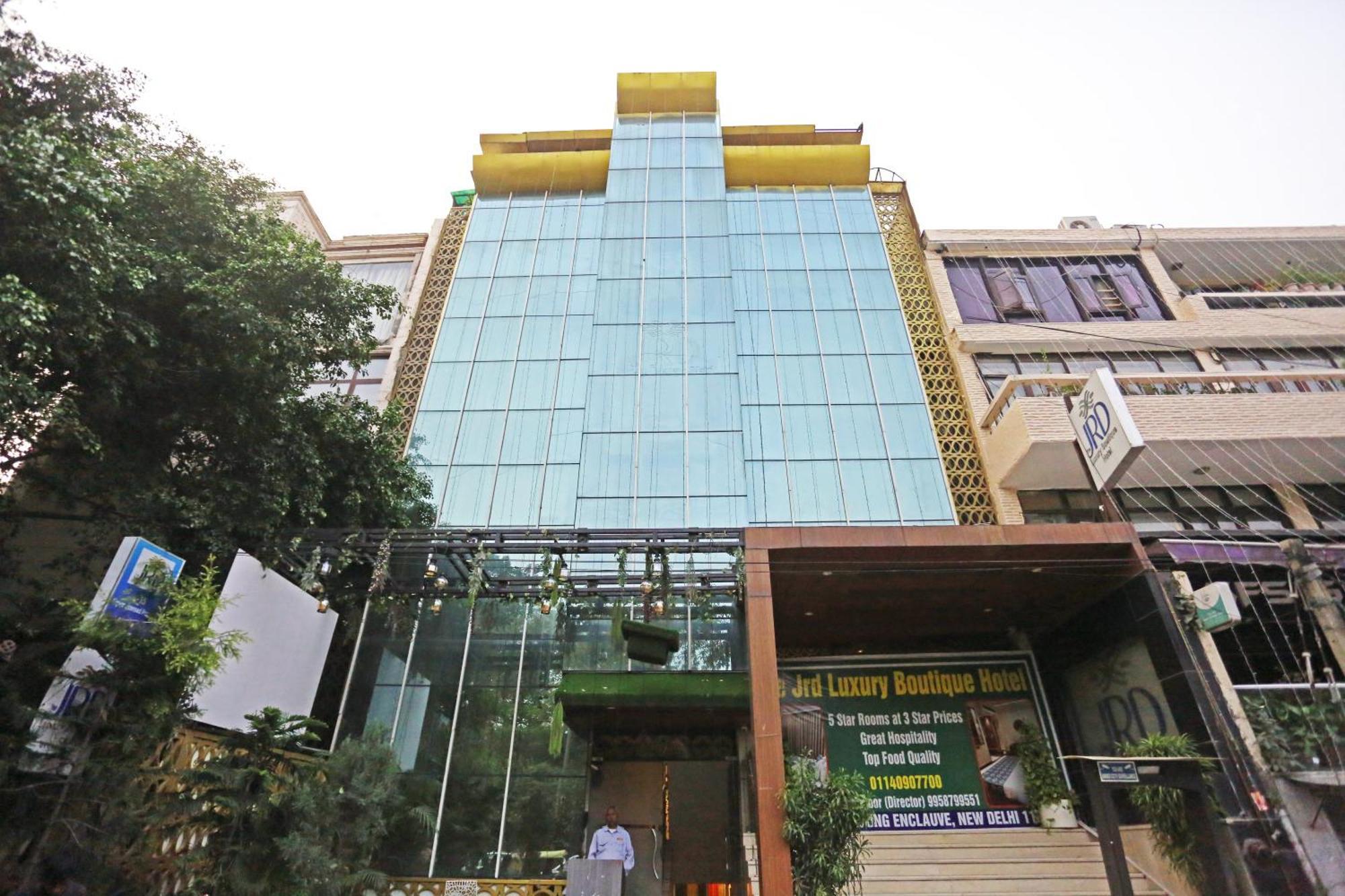 Jrd Luxury-Business Hotel Nuova Delhi Esterno foto